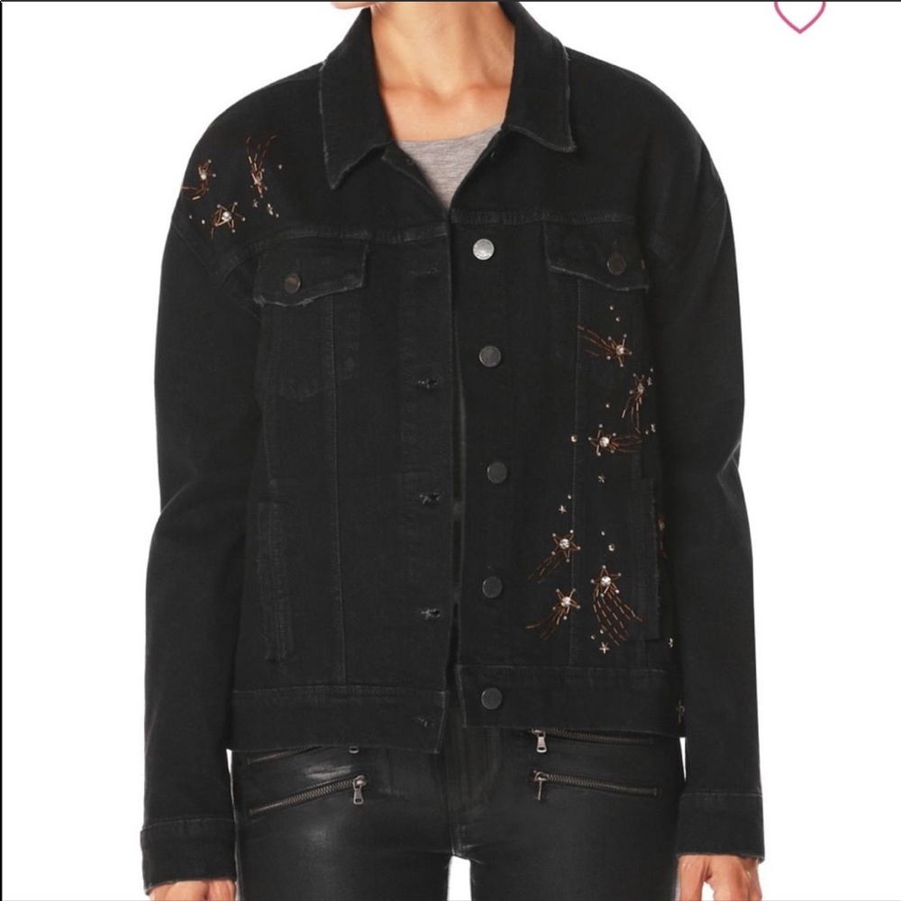 NWT PAIGE X Rosie HW Denim Jacket